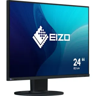 EIZO FlexScan EV2410R-BK, LED-Monitor (61.1 cm (24.1 Zoll), schwarz, WUXGA, IPS, USB-Hub)