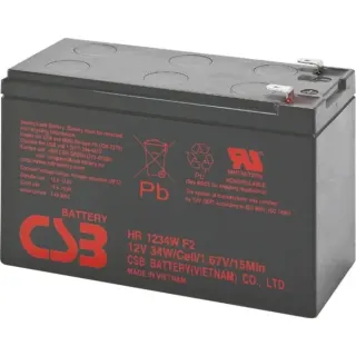 BlueWalker PowerWalker Battery CSB HR1234W, Batterie (schwarz)