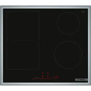 Bosch PVS64RHB1E Serie 6, Autarkes Kochfeld (schwarz/edelstahl, 60 cm)