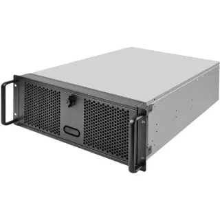 SilverStone RM400, Rack-Gehäuse (schwarz, 4 Höheneinheiten)