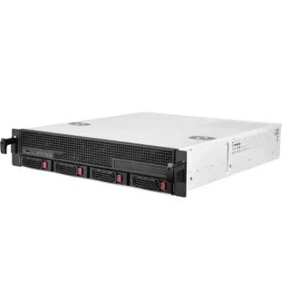 SilverStone SST-RM21-304, Rack-Gehäuse (schwarz, 2 Höheneinheiten)