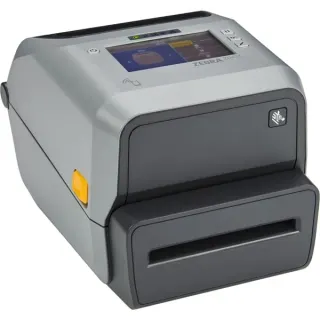 Zebra ZD621t, Etikettendrucker (grau/anthrazit, Thermotransferdruck, 300 dpi, USB, RS232, LAN, Bluetooth (BLE), Display, RTC)