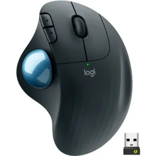 Logitech ERGO M575 for Business, Trackball (graphit/blau)