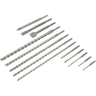DEWALT SDS-plus Bohr- und Meißel-Set, 13-teilig, Meißel- & Bohrer-Satz