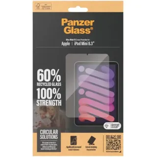 PanzerGlass Displayschutz Ultra-Wide Fit, Schutzfolie (transparent, iPad Mini 8,3'' (2021, 2024))