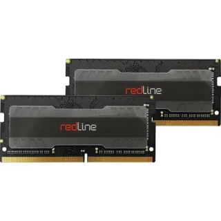 Mushkin SO-DIMM 16 GB DDR4-2666 (2x 8 GB) Dual-Kit, Arbeitsspeicher (schwarz, MRA4S266KKKF8GX2, Redline, INTEL XMP)