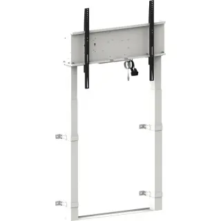 iiyama Elektrisches Stationär-Pylonensystem MD-WLIFT2031-W1, Monitorhalterung (weiß, für Displays bis 98" (105"))