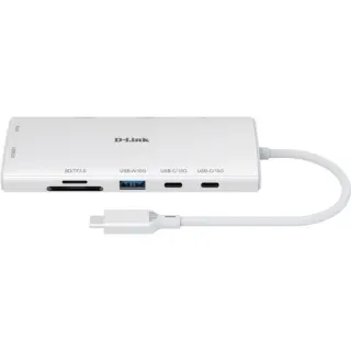 D-Link 10-in-1 USB-C Hub DUP-A01, USB-Hub (weiß)