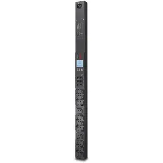 APC Metered Rack PDU 2G, AP8858EU3 mit Messfunktion, Null HE, 18x C13, 2x C19, Steckdosenleiste (schwarz, 16 A, 230 V)