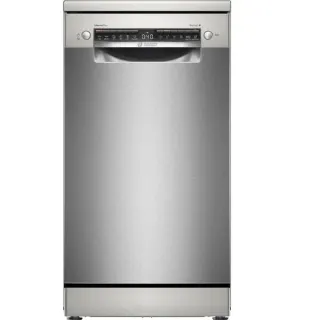 Bosch SPS4HMI49E Serie 4, Spülmaschine (edelstahl (gebürstet), 45 cm, Home Connect)
