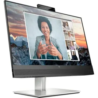 HP E24m G4, LED-Monitor (61 cm (24 Zoll), schwarz/silber, FullHD, IPS, Webcam, 75 Hz)
