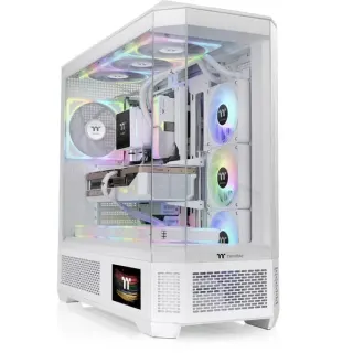 Thermaltake View 600 TG Snow White, Big-Tower-Gehäuse (weiß, Tempered Glass)