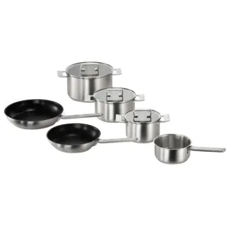 Bosch Home Topf-Set Pro Induction HEZ9SE060 (edelstahl, 6-teilig)