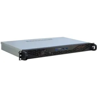 Inter-Tech 1U K-125L, Server-Gehäuse (schwarz, 1 Höheneinheit)