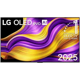 LG OLED55G57LW.AEUD evo TV, OLED-Fernseher (138.8 cm (55 Zoll), silber/schwarz, UltraHD/4K, Triple Tuner, HDR, 120Hz Panel)