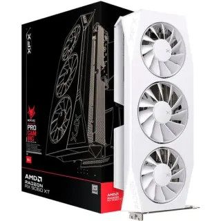 XFX Radeon RX 9060 XT Mercury OC, Grafikkarte (weiß, RDNA4, GDDR6, 2x DisplayPort, 1x HDMI 2.1)