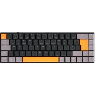CHERRY MX-LP 2.1 Compact Wireless, Gaming-Tastatur (schwarz/mehrfarbig, DE-Layout, Cherry MX Low Profile RGB Speed)