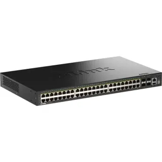 D-Link DGS-1530-52P/E, Switch (schwarz)