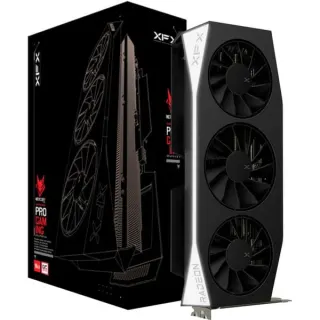 XFX Radeon RX 9060 XT Mercury OC, Grafikkarte (schwarz, RDNA4, GDDR6, 2x DisplayPort, 1x HDMI 2.1)