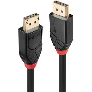 Lindy Aktives DisplayPort 1.2 Kabel (schwarz, 20 Meter)