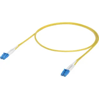 Ubiquiti OS2 Duplex LC-LC UPC Glasfaser-Patchkabel, 50 Stk (gelb, 1 Meter)