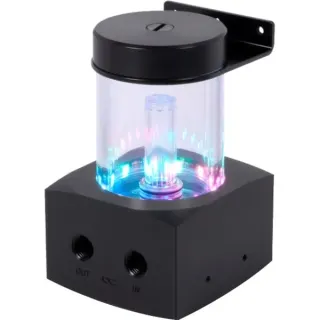 Alphacool Core 100 Aurora Ausgleichsbehälter D5/VPP Acetal/Acryl (schwarz)
