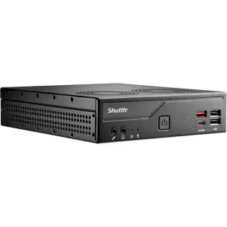 Shuttle XPC slim DH810, Barebone (schwarz, ohne Betriebssystem)