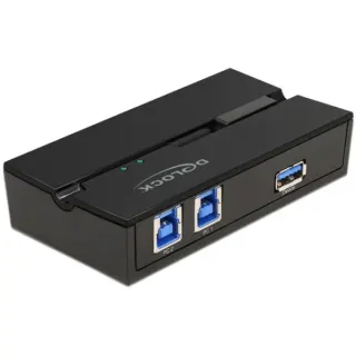 DeLOCK USB 3.0 Switch für 2 PC an 1 Gerät, USB-Switch