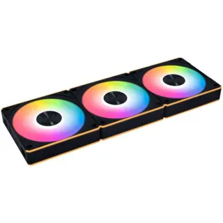 Lian Li UNI FAN CL120 Wireless, Gehäuselüfter (schwarz, 3er Pack inkl. Controller, 120 mm)