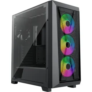 Xilence XILENT X X912.ARGB, Tower-Gehäuse (schwarz, Tempered Glass)
