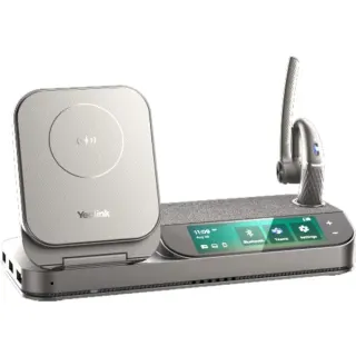 Yealink BH71 Workstation Pro, Headset (schwarz, Bluetooth-Headset-System mit Workstation, USB-Dongle, Lade-Etui)
