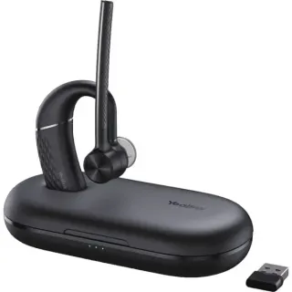 Yealink BH71 Pro, Headset (schwarz, Mono Bluetooth-Headset-System, USB-Dongle, Lade-Etui)