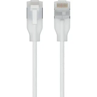 Ubiquiti UniFi Etherlighting Cat.6a Premium-Patchkabel (weiß, 24x 0,15 Meter, gesleevt)