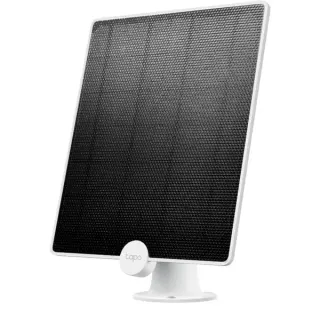 TP-Link Solarpanel Tapo A200, Ladeleistung 4,5 Watt (schwarz/weiß, für akkubetriebene Tapo-Kameras Tapo C425, Tapo C420, Tapo C400)