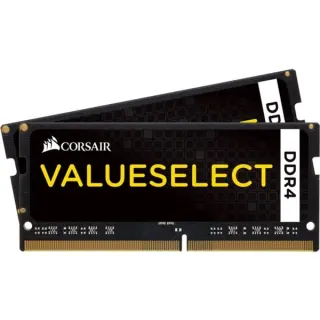 Corsair SO-DIMM 16 GB DDR4-2666 (2x 8 GB) Dual-Kit, Arbeitsspeicher (CMSA16GX4M2A2666C18, Value Select)