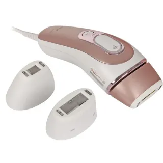 Braun Skin i·expert IPL PL7253, Haarentferner (weiß/roségold, inkl. Etui + 3 Aufsätze + Venus Extra Smooth)