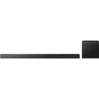 Samsung Q-Series Soundbar HW-QS710GF (schwarz, 3.1.2-Kanal, Kabelloses Dolby Atmos, Q-Symphony)