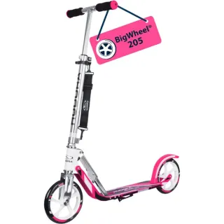 HUDORA BigWheel 205, Scooter (weiß/pink)