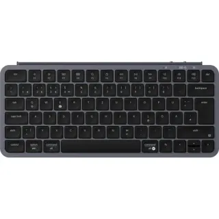 Keychron B1 Pro, Tastatur (grau/schwarz, DE-Layout, Scherenmechanik)
