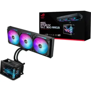 ASUS ROG Ryuo IV SLC 360 ARGB, Wasserkühlung (schwarz)