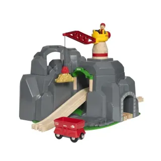 BRIO World Große Goldmine mit Sound-Tunnel, Spielgebäude