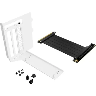 Sharkoon Rebel C Series VGC-Kit 4.0 Halterung mit Riserkabel (weiß, für Rebel C50 ATX-Gehäuse)
