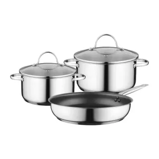 Siemens Topf-Set HZ9SE030 (edelstahl, 3-teilig)