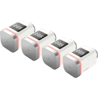 Bosch Smart Home Smart Home Heizkörper-Thermostat II [+M] , Heizungsthermostat (weiß, 4er Pack)