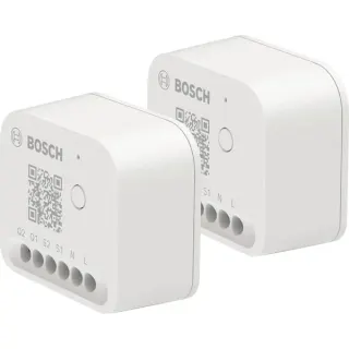 Bosch Smart Home Smart Home Licht-/Rolladensteuerung II, Relais (2er Pack)