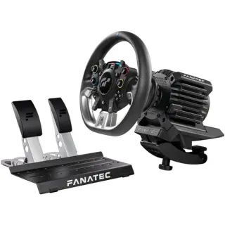 Fanatec Gran Turismo DD Pro (5 Nm), Simulatoren-Set (schwarz, für PC & PlayStation)