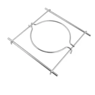 Broil King Wok-Ring aus Edelstahl, Halterung (edelstahl, für Infrarotbrenner und Seitenkocher)