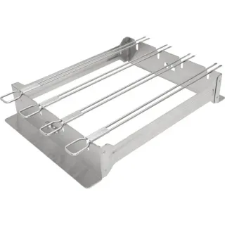 Broil King Narrow Spießgestell (edelstahl, mit 4 Doppelspießen)
