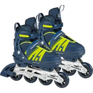 HUDORA Inline Skates Comfort Gr. 35-40, Inline-Skates (blau/gelb)