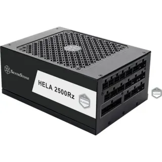 SilverStone HELA 2500R, PC-Netzteil (schwarz, 4x 12-Pin High Power GPU, 7x PCIe, Kabel-Management, 2500 Watt)